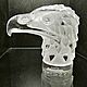 Crystal Art Deco Mascot 'Eagle Head' Paperweight. Vintage interior. Czechvintage (Czechvintage). Online shopping on My Livemaster.  Фото №2