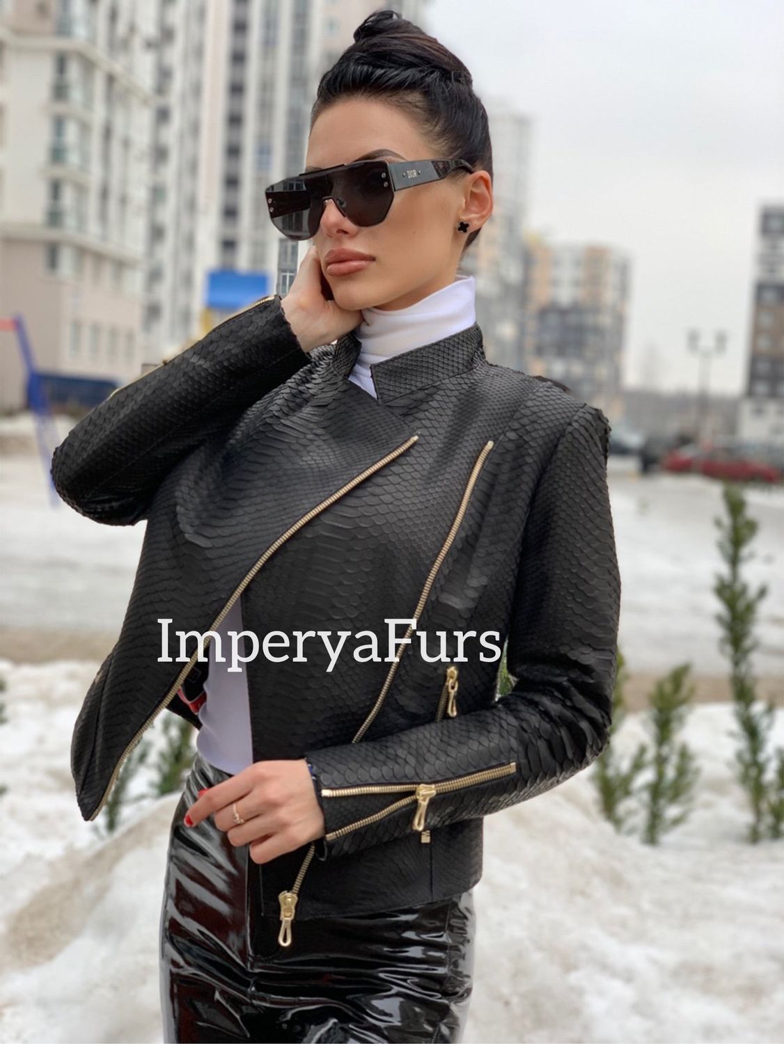 Куртка из кожи натурального Питона!, Куртки, Москва,  Фото №1