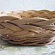 Order Deep woven willow Vine plate / Candy Bowl. Elena Shitova - basket weaving. Livemaster. . Basket Фото №3