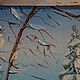 Мини картина Зимний пейзаж, зимний лес. Картины. Картины от Sarancha_Natalya. Ярмарка Мастеров.  Фото №6