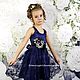 Elegante vestido de encaje. Childrens Dress. Little Princess. Интернет-магазин Ярмарка Мастеров.  Фото №2
