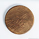 Medium wooden Round Serving tray (25#5. Trays. ART OF SIBERIA. My Livemaster. Фото №5