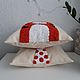 La almohada: Almohada bordada Jirafa. Pillow. Bunniess and friends (toys-for-kids). My Livemaster. Фото №4