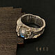 ring: Silver ring 'Winter' with labradorite, Ring, St. Petersburg,  Фото №1