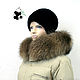 The edge of the hood from raccoon fur. Wholemeal. №1. Collars. Mishan (mishan). My Livemaster. Фото №5