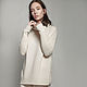 Cable knit sweater boxy Ivory, Sweaters, Moscow,  Фото №1