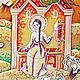 Batik painting 'the Annunciation'. Pictures. OlgaPastukhovaArt. My Livemaster. Фото №4