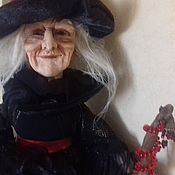 Куклы и игрушки handmade. Livemaster - original item boudoir doll: witch. Handmade.