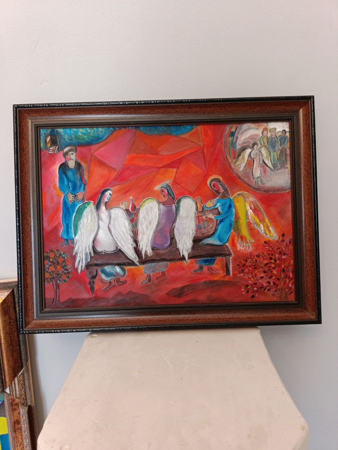 Авраам и три ангела в интернет-магазине на Ярмарке Мастеров | Картины ...