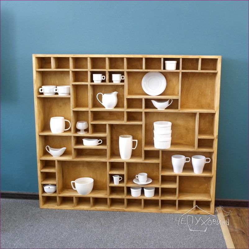 Полка для коллекции с ячейками – купить в интернет-магазине на Ярмарке ...