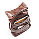 Leather backpack 'Artemis' (brown). Backpacks. Russian leather Guild. Online shopping on My Livemaster.  Фото №2