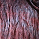 Eco-friendly scarf 'Purple sunset' 100% silk. Scarves. Artinflat - natural dyeing. Online shopping on My Livemaster.  Фото №2