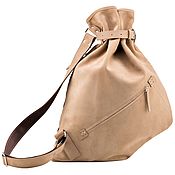 Сумки и аксессуары handmade. Livemaster - original item Leather backpack 