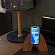 Wooden stand / dock for phone (oak). Stand. woodvova-kam. Online shopping on My Livemaster.  Фото №2