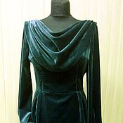 Одежда handmade. Livemaster - original item dresses: Evening dress velvet. Handmade.
