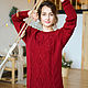 Order Sweater-blooming Liana. Yuliya knitting. Livemaster. . Sweaters Фото №3