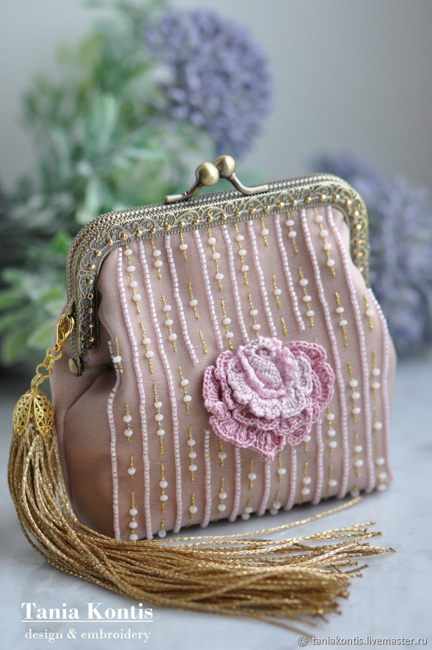 Миниатюрная сумочка "Rose Petal" – купить онлайн на Ярмарке Мастеров ...
