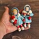 Ёлочная игрушка. Елочные игрушки. Ватная игрушка IrenByr - Wearefromchildhood. Интернет-магазин Ярмарка Мастеров.  Фото №2
