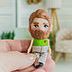 Copy of Copy of Copy of Copy of Copy of Brooche. Dolls. Marina  Ebert ART. Online shopping on My Livemaster.  Фото №2