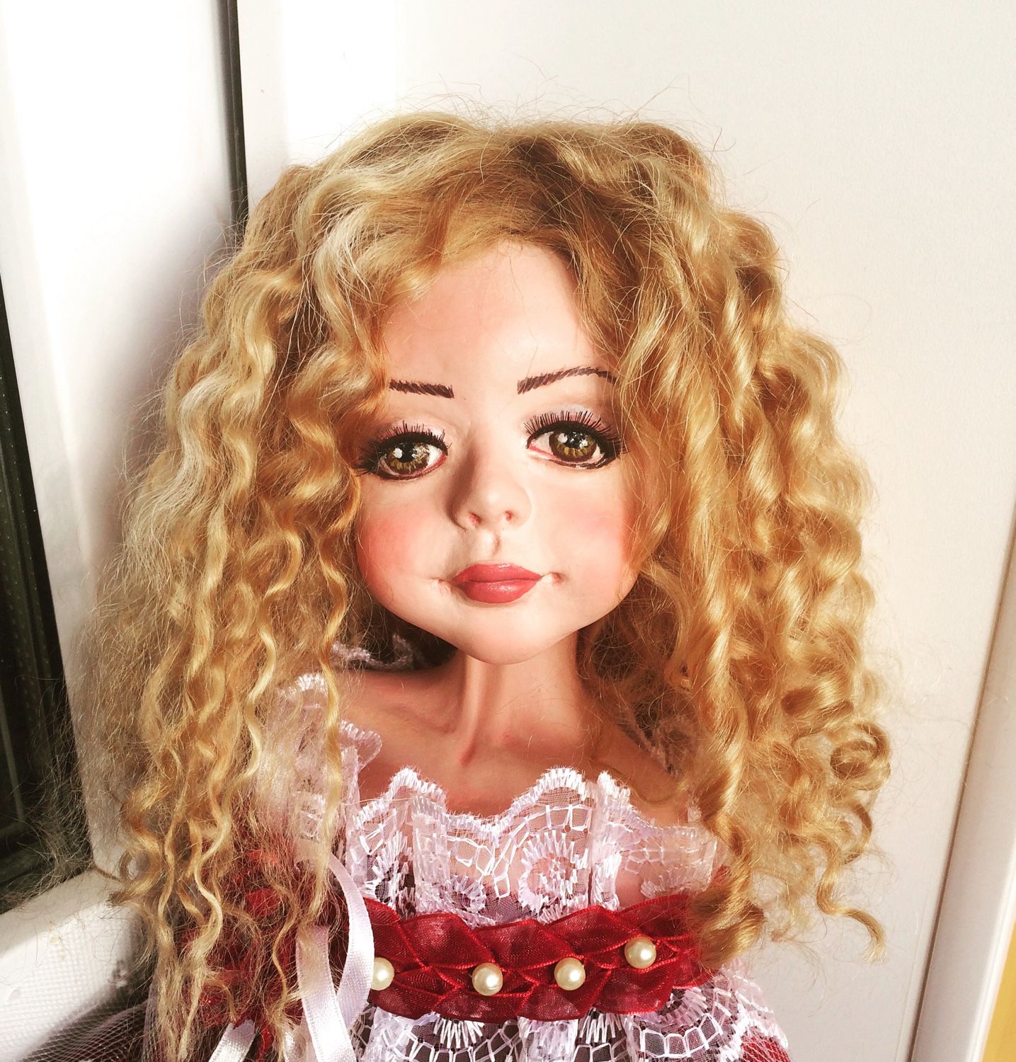 Анжелика. Коллекционная кукла. в интернет-магазине на Ярмарке Мастеров ...