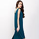 Turquoise dress. Dresses. Super Fabrics. Online shopping on My Livemaster.  Фото №2