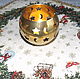 Vintage brass candle holder (star). Germany, Vintage candlesticks, Trier,  Фото №1