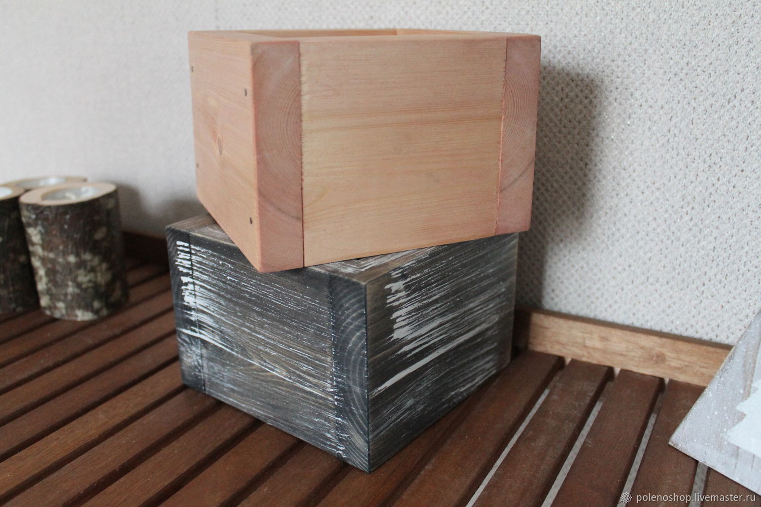 Обсадные коробки для деревянных домов фото