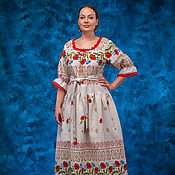 Russian dress for girls 