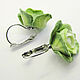 Cabbage earrings made of polymer clay Earrings with cabbage Vegetable jewelry. Earrings. Bionika - Polymer Clay Jewelry (Bionika). Online shopping on My Livemaster.  Фото №2