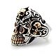 Заказать Кольца: Перстень из серебра East Skull JR40-01. Blacksilver. Ярмарка Мастеров. . Перстень Фото №3