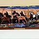 Porcelain panel ' Thunder in the canyon'. FRANKLIN MINT, Vintage paintings, Cambridge,  Фото №1