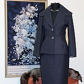 Одежда handmade. Livemaster - original item Women`s business suit in a retro style 