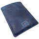 Кожаный чехол-карман для ноутбука Newbridge Navy, Чехол, Одинцово,  Фото №1