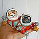 Кот-космонавт. Елочные игрушки. ВАТНАЯ ЗИМА. Ярмарка Мастеров.  Фото №5