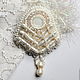 Brooch beaded with pearls and mother of pearl Memory. Brooches. Beads Ideas. Online shopping on My Livemaster.  Фото №2