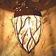 Wrought iron lamp 'Dubravushka'. Wall lights. Forged Art. My Livemaster. Фото №4