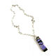 Order Agate pendant on a chain 'Anticipation' purple long. Irina Moro. Livemaster. . Pendants Фото №3