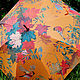 Umbrella-cane with a cover 'Birds among maple and rowan leaves'. Umbrellas. UmbrellaFineArt. My Livemaster. Фото №5