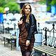 Dress Combination of velvet with lace chocolate ! 40% discount!, Dresses, Vladivostok,  Фото №1