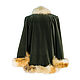 Order Velvet short coat with Fox fur. Olga Lavrenteva. Livemaster. . Coats Фото №3