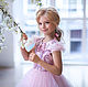 Dress is made of tulle prom floor girl's Pink blossom. Dresses. Shanetka. Ярмарка Мастеров.  Фото №5