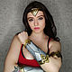 Tiara, bracers, Bracelet for Cosplay Wonder Woman / Wonder Woman Cosplay. Carnival masks. darkbadduck. My Livemaster. Фото №4