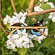 "York LUX Blue" от Timbersun, деревянные солнцезащитные очки. Очки. Уникальные аксессуары Timbersun. Ярмарка Мастеров.  Фото №6