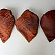 Натуральная кожа кирпичная Кора (темная) 0,85 мм. Кожа. Калейдоскоп кожи (Светлана). Интернет-магазин Ярмарка Мастеров.  Фото №2