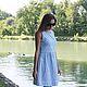 Summer dress striped. Dresses. ALISA. Online shopping on My Livemaster.  Фото №2
