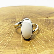 Украшения handmade. Livemaster - original item 17.75 r-r Kakholong Ring. Handmade.