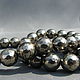 Pyrite cut 10 mm faceted pyrite, Beads1, Dolgoprudny,  Фото №1