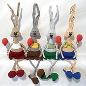 Куклы и игрушки handmade. Livemaster - original item The long-eared hare. Handmade.