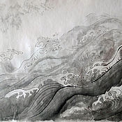 Среди бамбука (китайская живопись)