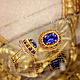 Cufflinks: OSCAR. Sapphire in gold. Blue cufflinks. jewelry for men. Cuff Links. LADY-LIZA jewelry shop. My Livemaster. Фото №5